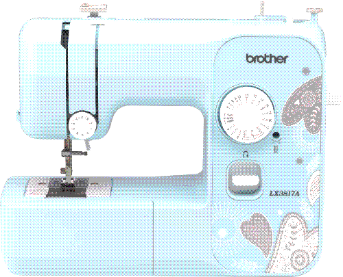 A sewing machine.